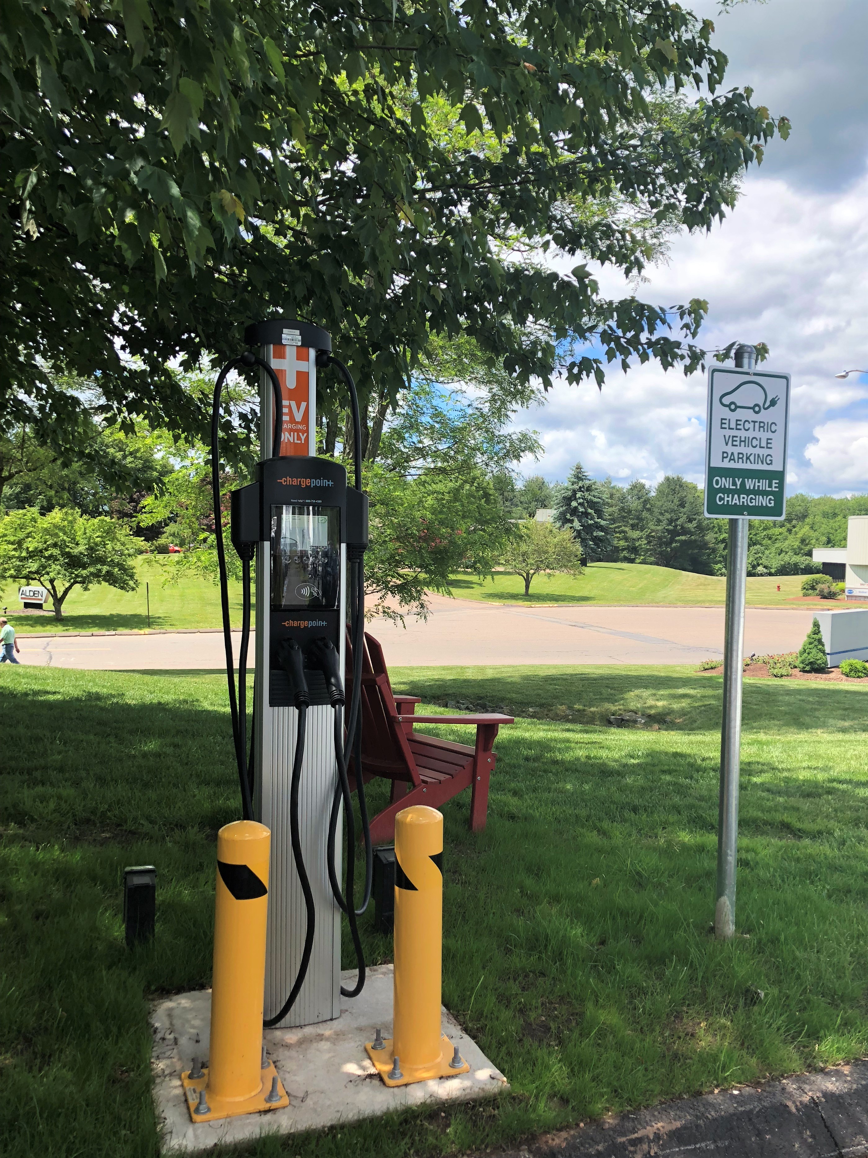 Comcast Adds Electric Vehicle Charging Station to Berlin, CT Office