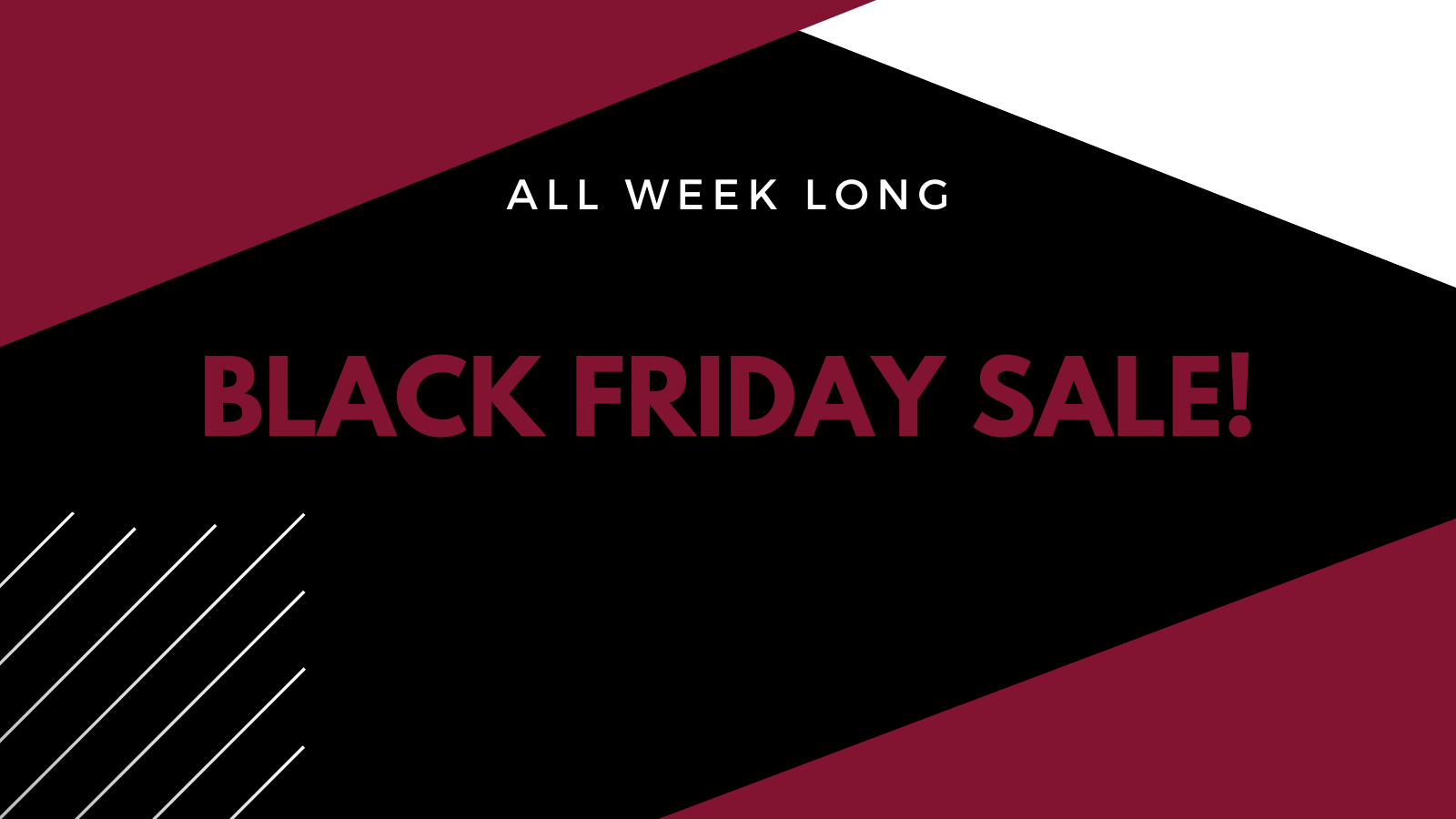 Black Friday Sale- EXTENDED Black Friday Sale- EXTENDED