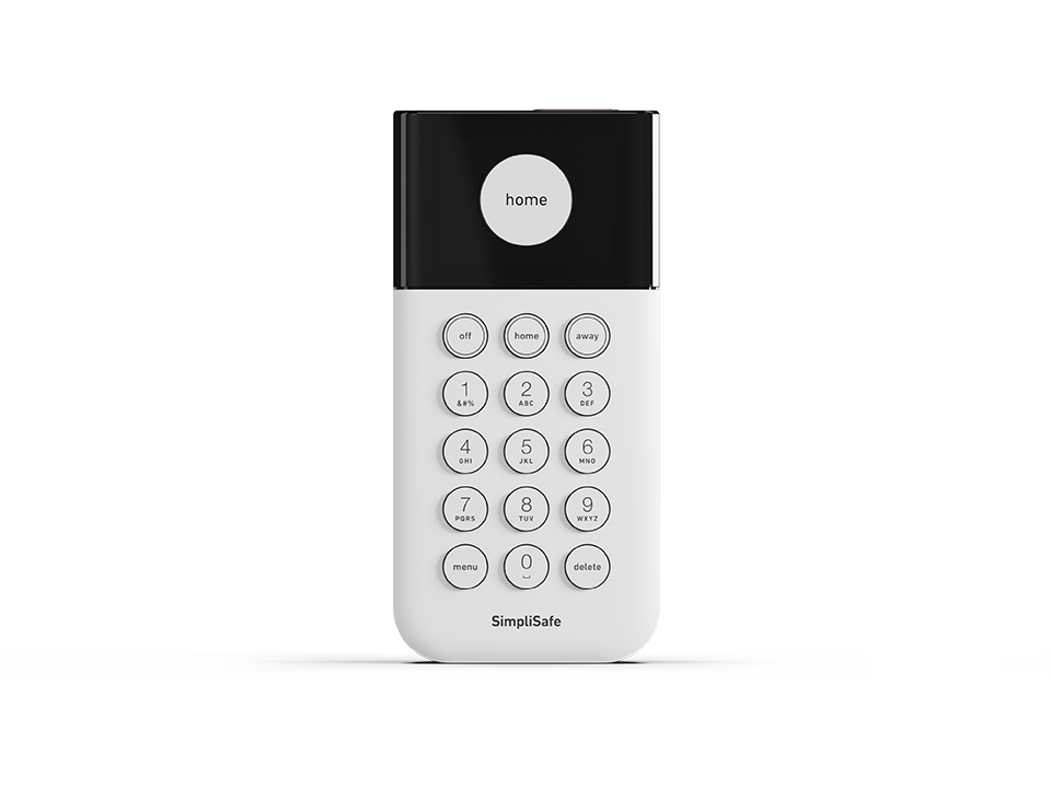 The Keypad armed to Home Mode.