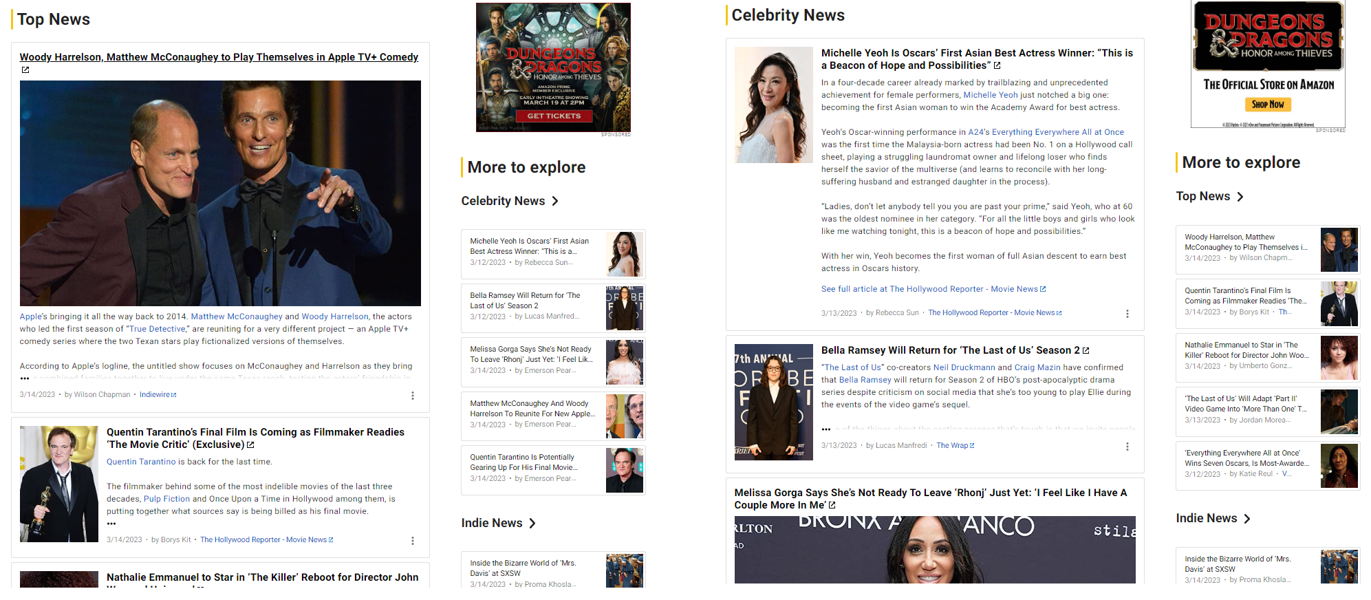 Imdb - Latest News, Photos and videos of Imdb